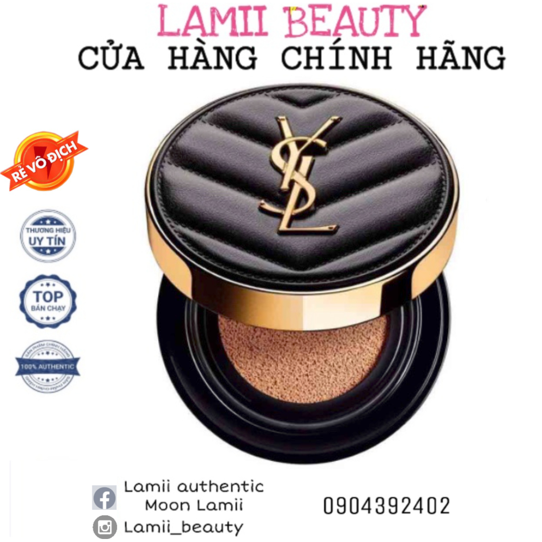 [Hcm]Phấn Nước Ysl Luminous Matte Cushion Vỏ Da