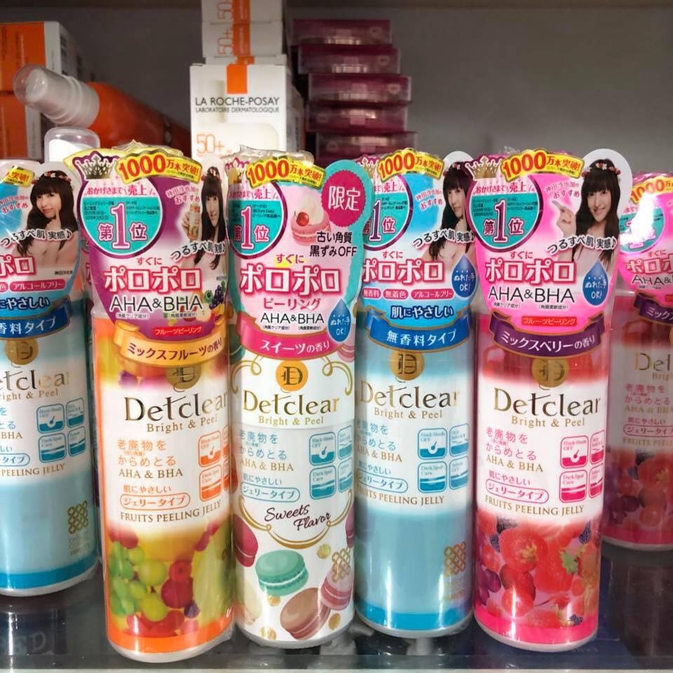 Tẩy Da Chết Detclear Nhật Bản 180Ml