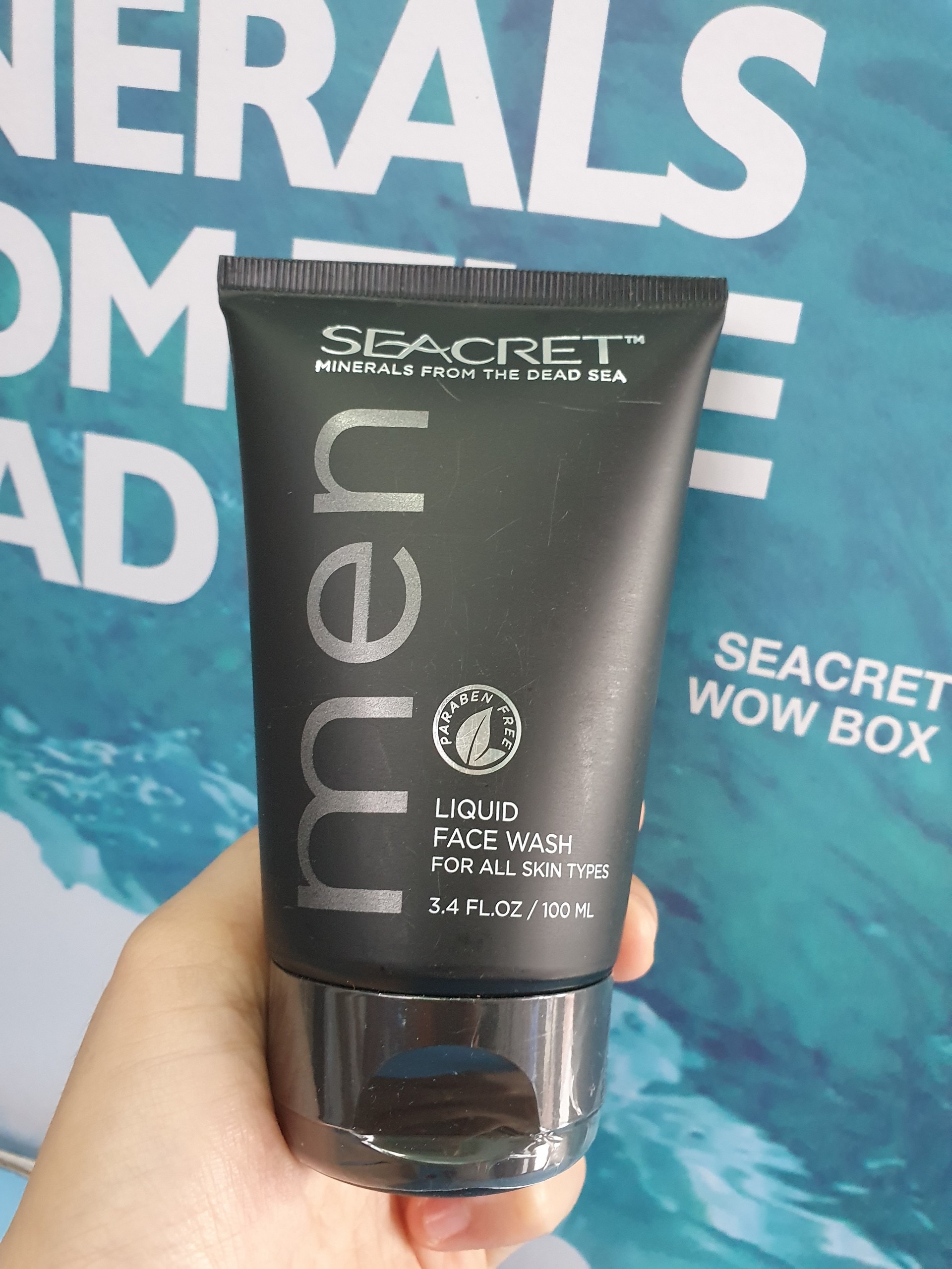 [Hcm]Sữa Rửa Mặt Cho Nam Seacret Men Liquid Face Wash