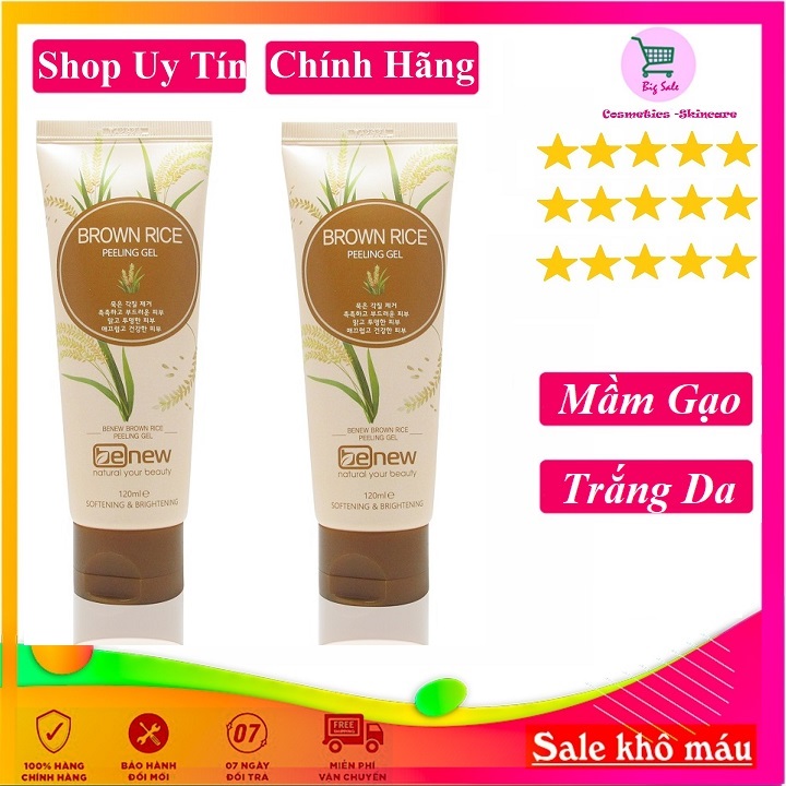 Kem Tẩy Tế Bào Chết Cho Da Mặt Cao Cấp Hàn Quốc Benew (180Ml) Mẫu Mới Hiệu Quả 200% – Hàng Chính Hãng