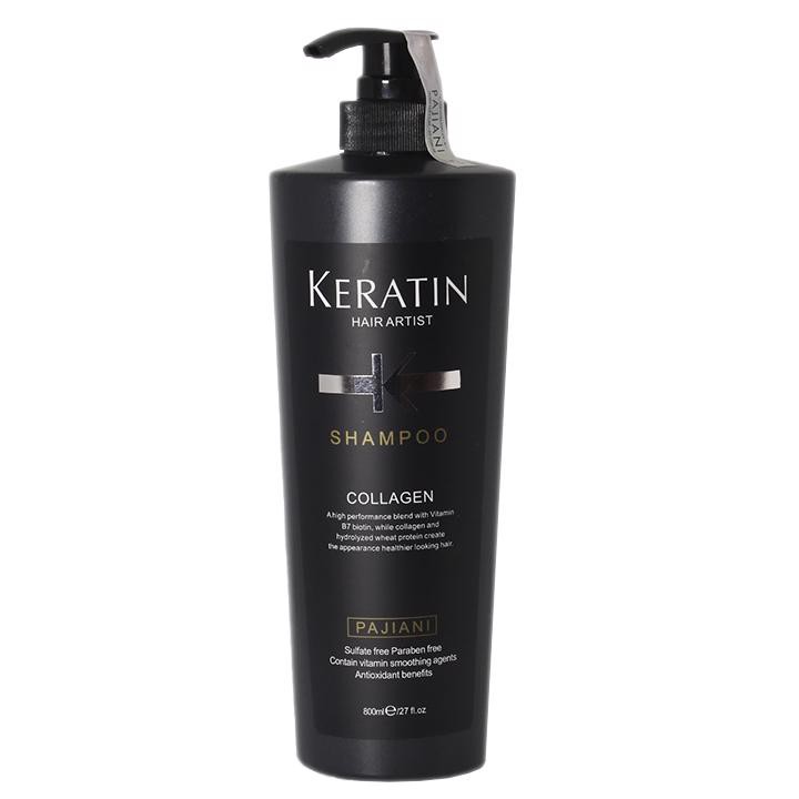 Dầu Gội Keratin Collagen Pajiani 800Ml