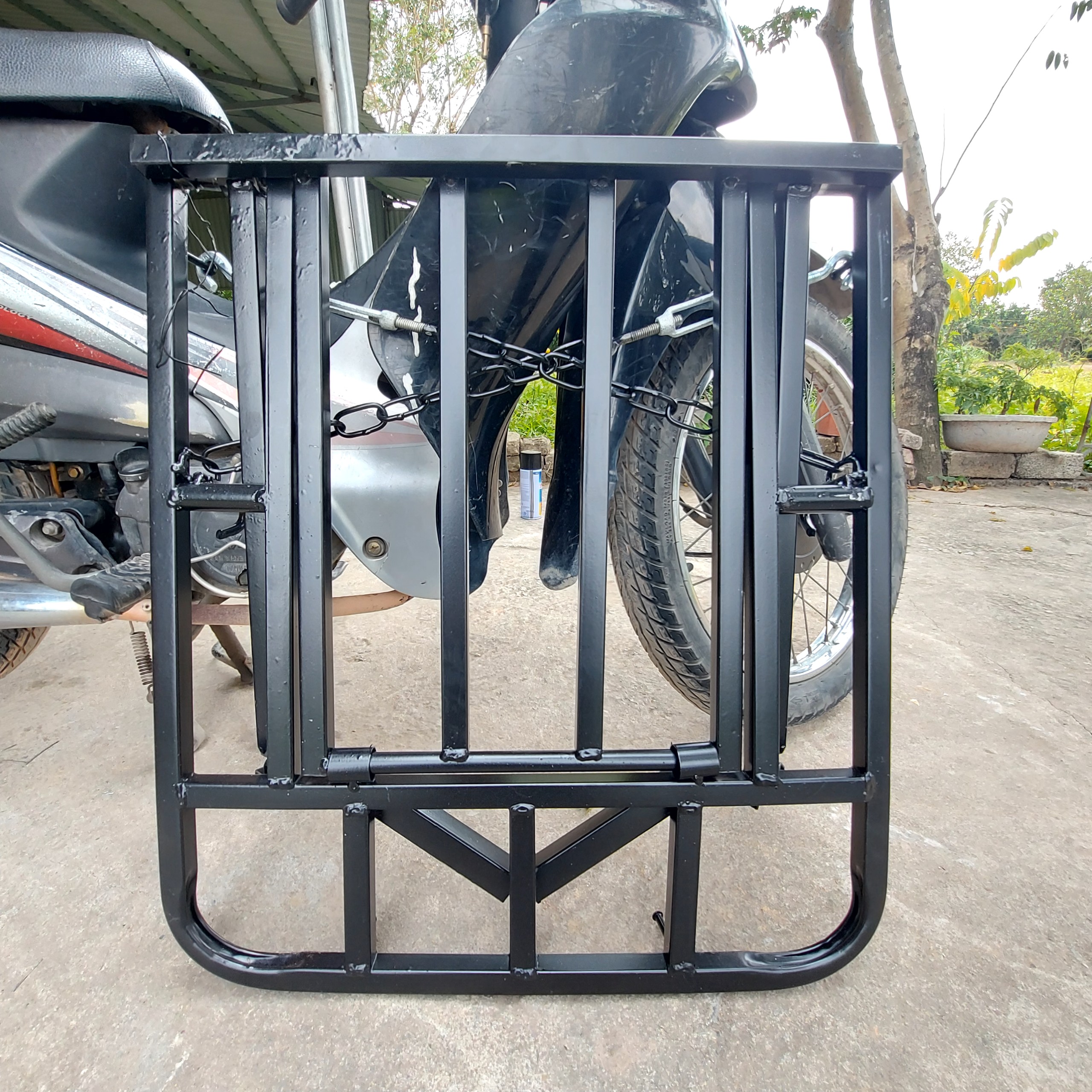Giá chở hàng xe máy Baga chở hàng xe máy đa năng kệ chở hàng xe máy đa năng có mở cốp