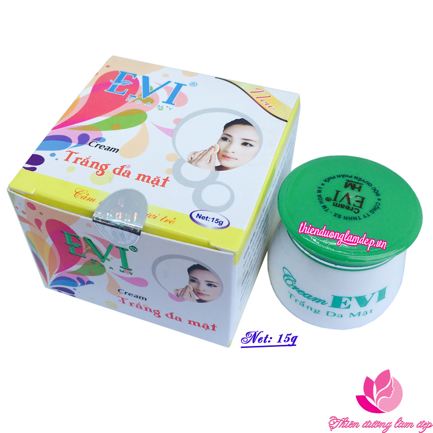 [Hcm]Cream Trắng Da Mặt E - Vi - 15G