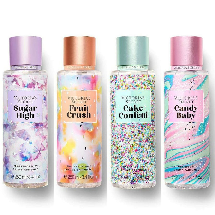 Giao mùi Ngẫu nhiên Xịt thơm toàn thân body hương nước hoa Vic victoria Candy Baby dành cho nữ thơm lâu cả ngày giá rẻ