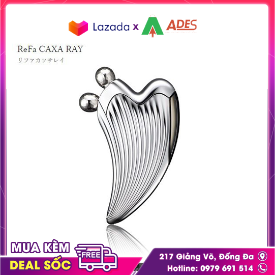 [New 2021] Refa Caxa Ray - Cây Lăn Massage Đa Dụng Cho Mặt - Bào Hành Chính Hãng