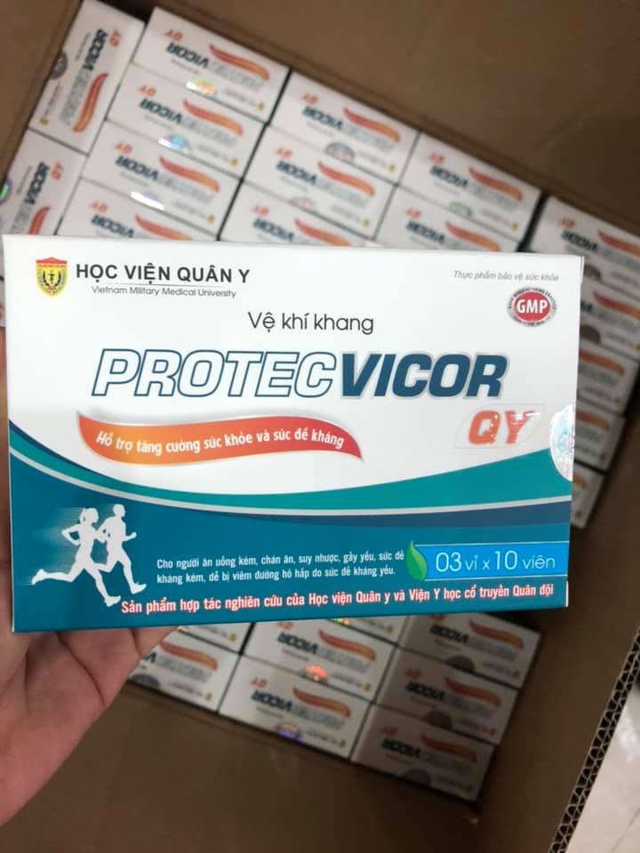 [ Sản Phẩm Mới] Vệ Khí Khang Của Học Viện Quân Y Giúp Tăng Cường Sức Khoẻ Và Sức Đề Kháng Cho Người Ăn Uống Kém Suy Nhược Gầy Yếu ( Hộp 30 Viên)