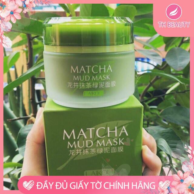 [Hcm][Chính Hãng] Mặt Nạ Trà Xanh Mud Mask Laikou