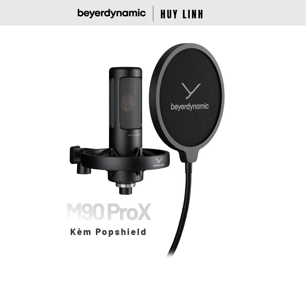 Micro Dynamic Cardioid Beyerdynamic M90 Pro X họp trực tuyến Podcasting chính hãng