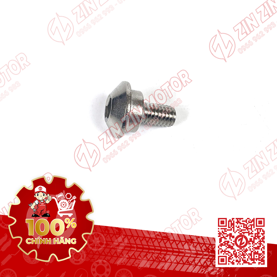 Vít HONDA cỡ 6x14 Winner Sonic Supra GTR Và Nhiều Dòng Xe Honda 90133-K56-N00 90133K56N00 Chính Hãng