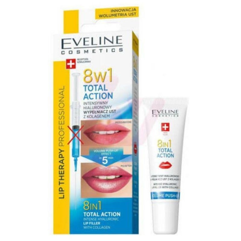 [Hcm]Serum Môi Eveline 8In1 Giúp Môi Căng Mọng