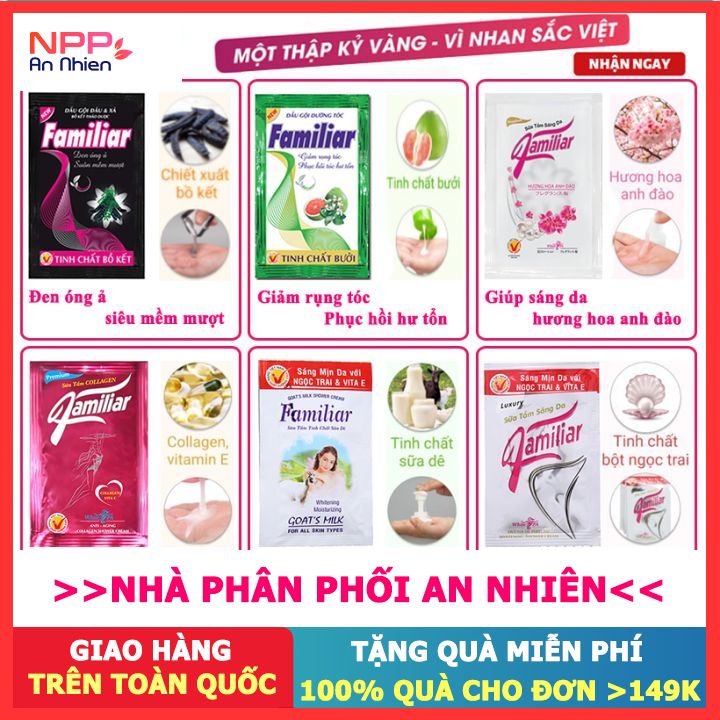 Trọn bộ 6 mùi hương quyến rủ dành cho phái đẹp- NPP AN NHIÊN