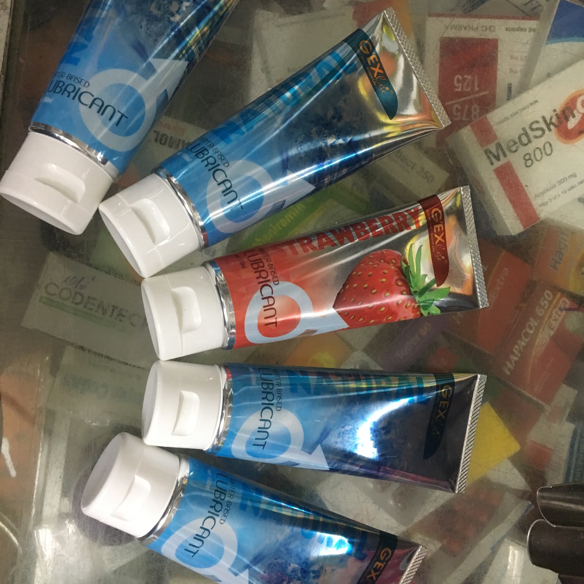 Gel Bôi Trơn G’exlife Tuýp 100Ml Có 2 Mùi Dâu Và Không Mùi