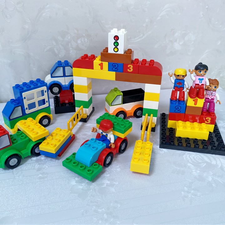 Lego lego xếp hình lego lắp ráp lego xe các loại 85 chi tiết TO DÀY ĐẸP đồ chơi tư duy đồ chơi cho bé