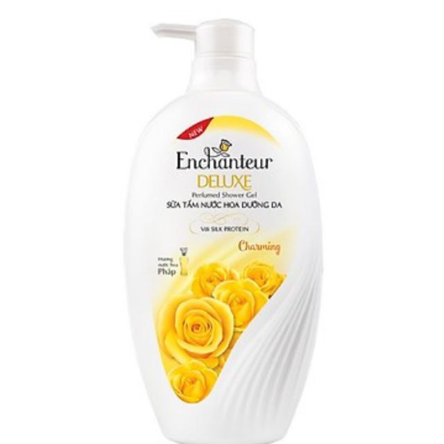 [Hcm]Sữa Tắm Enchanteur Chai 650Ml