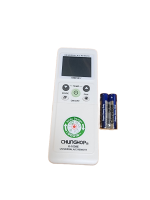 Điều Khiển Máy Lạnh Đa Năng K-1038E Nắp Trượt Loại Tốt ( Sử dụng chung cho nhiều đời máy ) - Tặng kèm pin