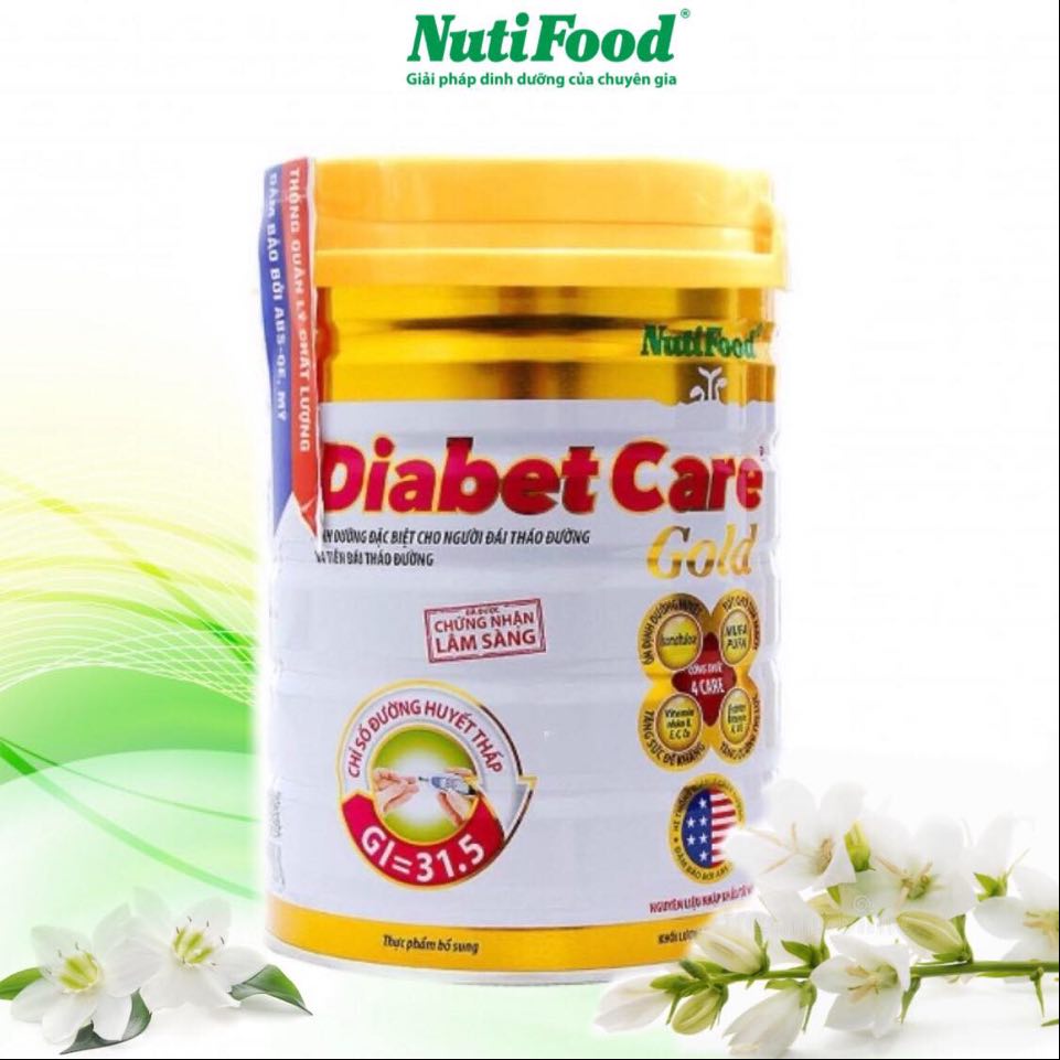 Sữa công thức Nuti Diabet Care Gold lon 900g