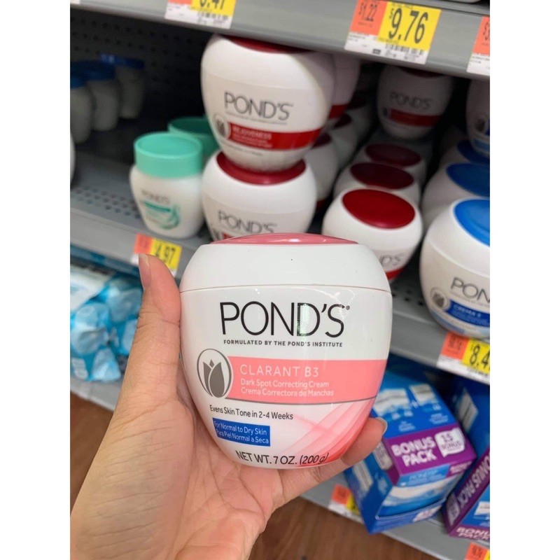 Kem dưỡng da ponds clarant b3 nội địa