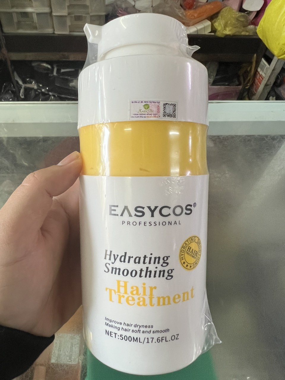 Kem Hấp Ủ Phục Hồi Tóc Mềm Mượt Easycos 500ml