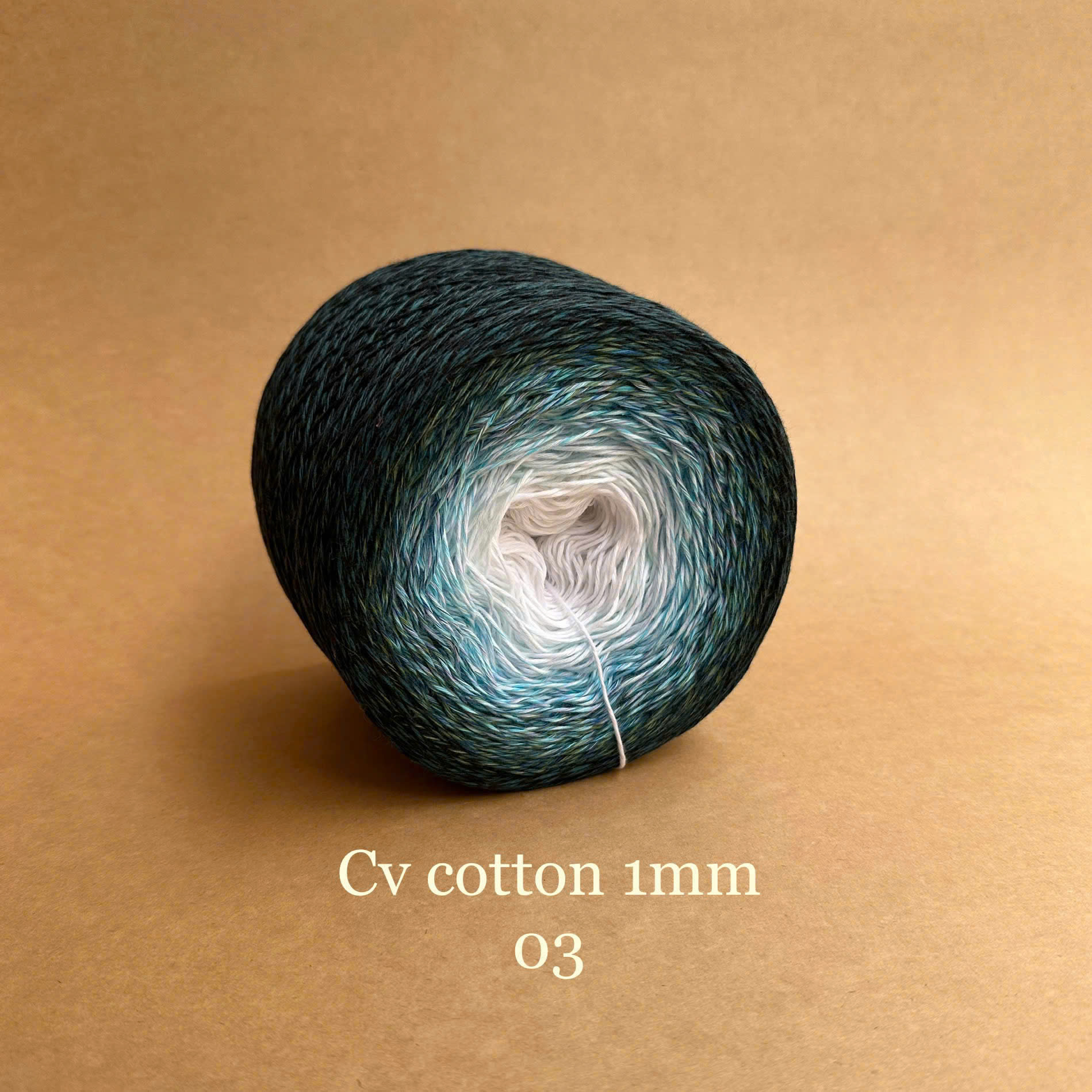 Sợi cầu vồng Cotton 1mm 300g Chou.ihandmade dùng đan móc áo váy khăn