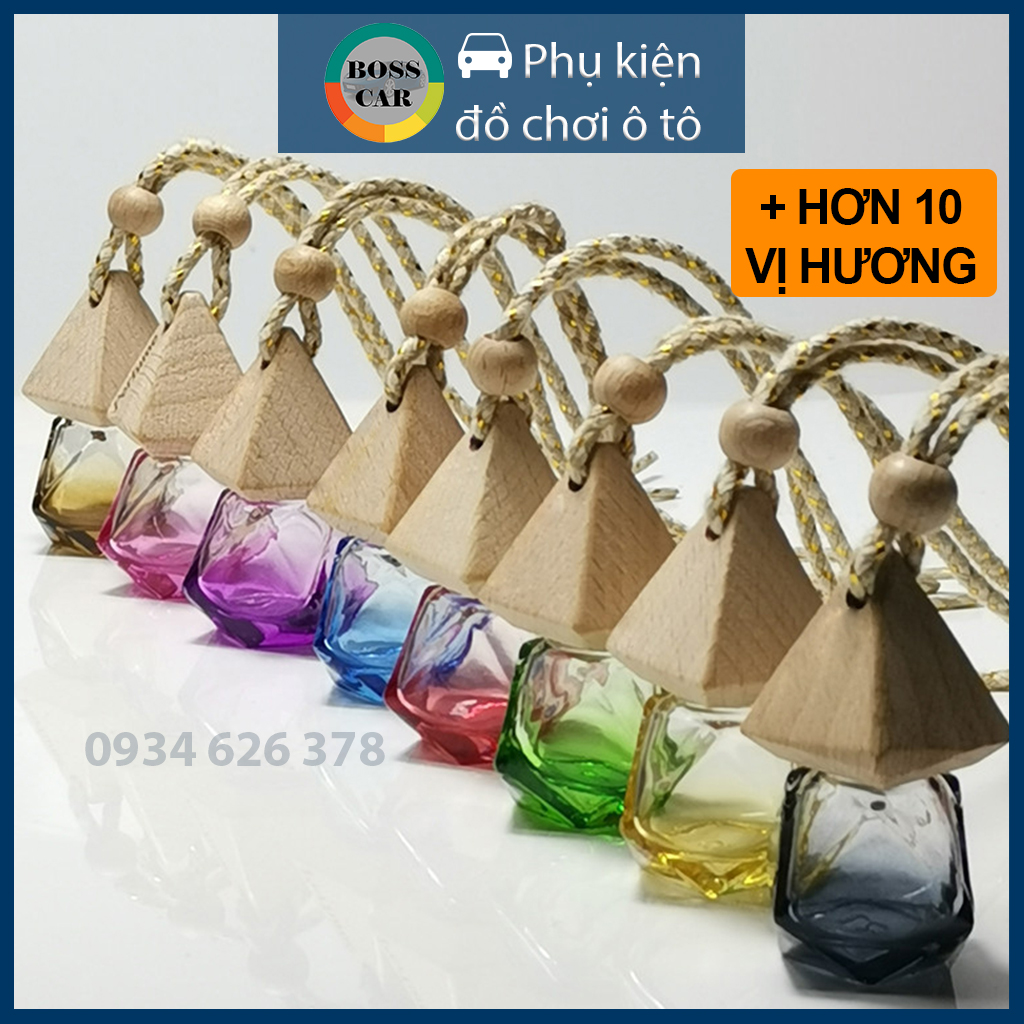 Lọ tinh dầu 10ml treo xe ô tô khử mùi xe hơi phòng ngủ tủ quần áo nhà tắm sáp tinh dầu nước hoa thiên nhiên khử mùi tỏa hương treo xe oto