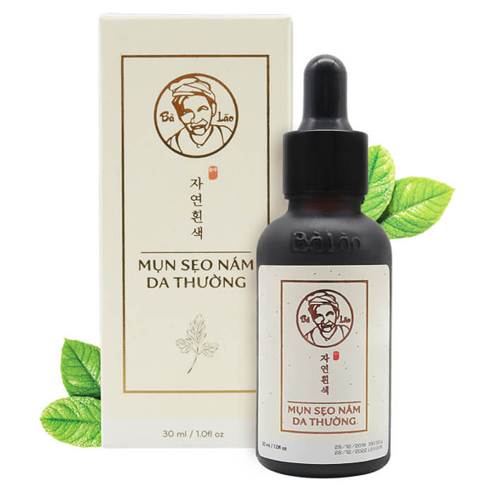 Serum Tái Tạo Bà Lão Hỏa Tốc Dành Cho Da Thường Chính Hãng 100% Đánh Bay Mụn Sẹo Thâm Nám Hiệu Quả