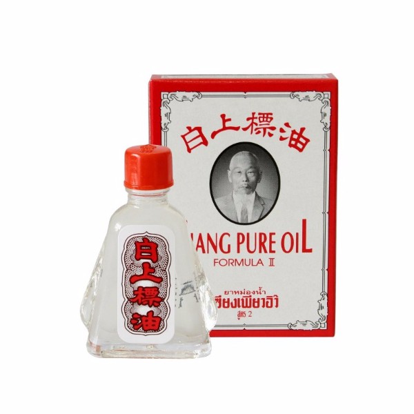 [Hcm]Dầu Gió Thái Lan Trắng Siang Pure 3Cc