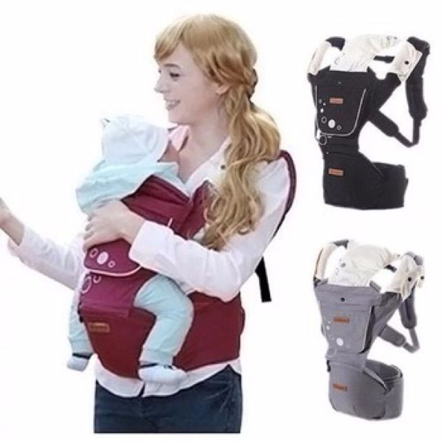Địu ngồi trẻ em Aimama cho bé từ 4 tháng đến 36 tháng tuổi