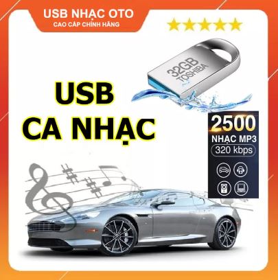 Usb nghe nhạc ô tô có sẵn hơn 2500 bài hát nhạc tiếng và nhạc hình Bolero trữ tình quê hương cách mạ