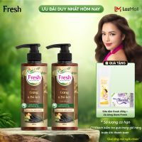[Phiên bản cao cấp] Combo 2 Dầu gội Fresh Thảo mộc dưỡng sinh Sạch gàu mềm mượt 480g/chai