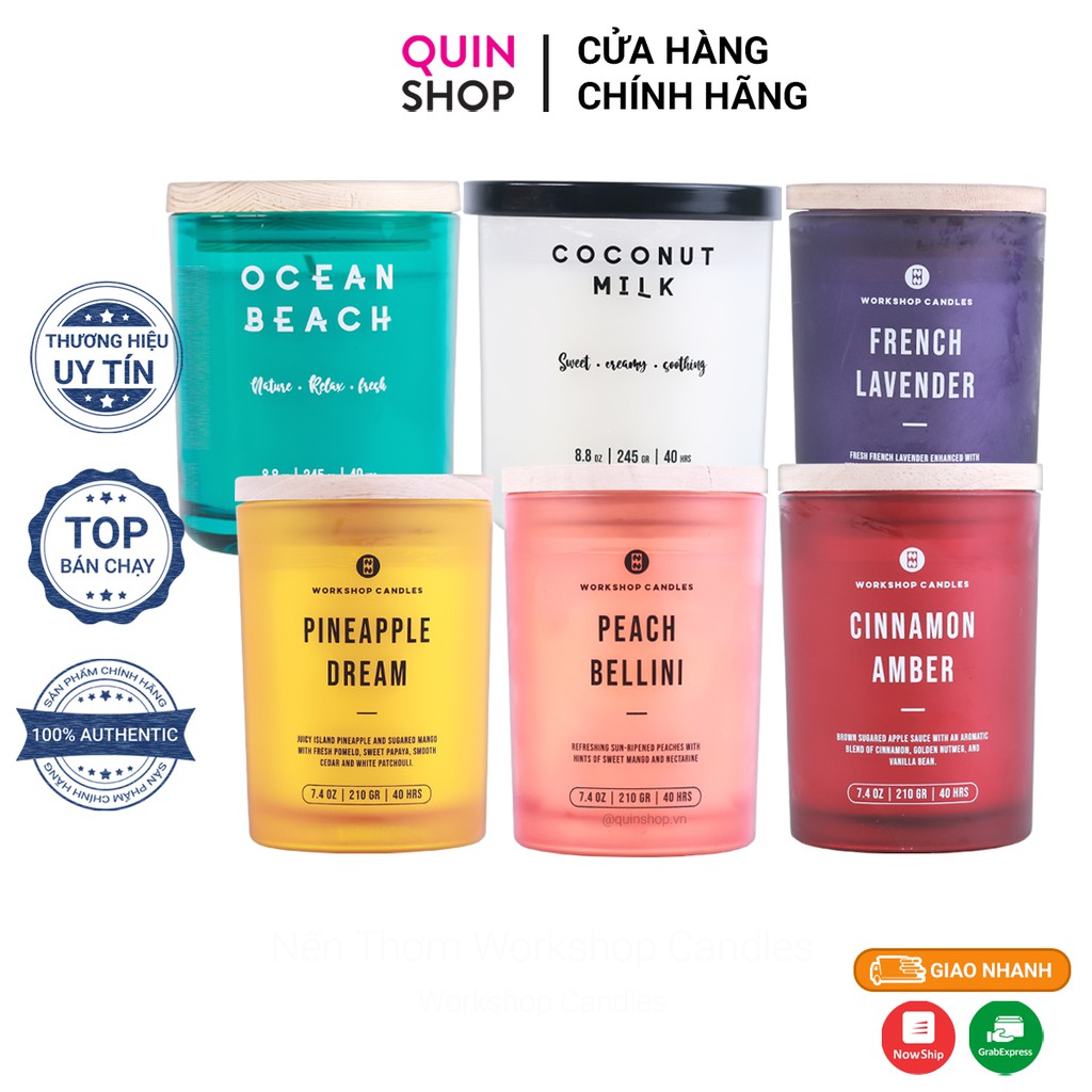 [Hcm]Nến Thơm Workshop Candles