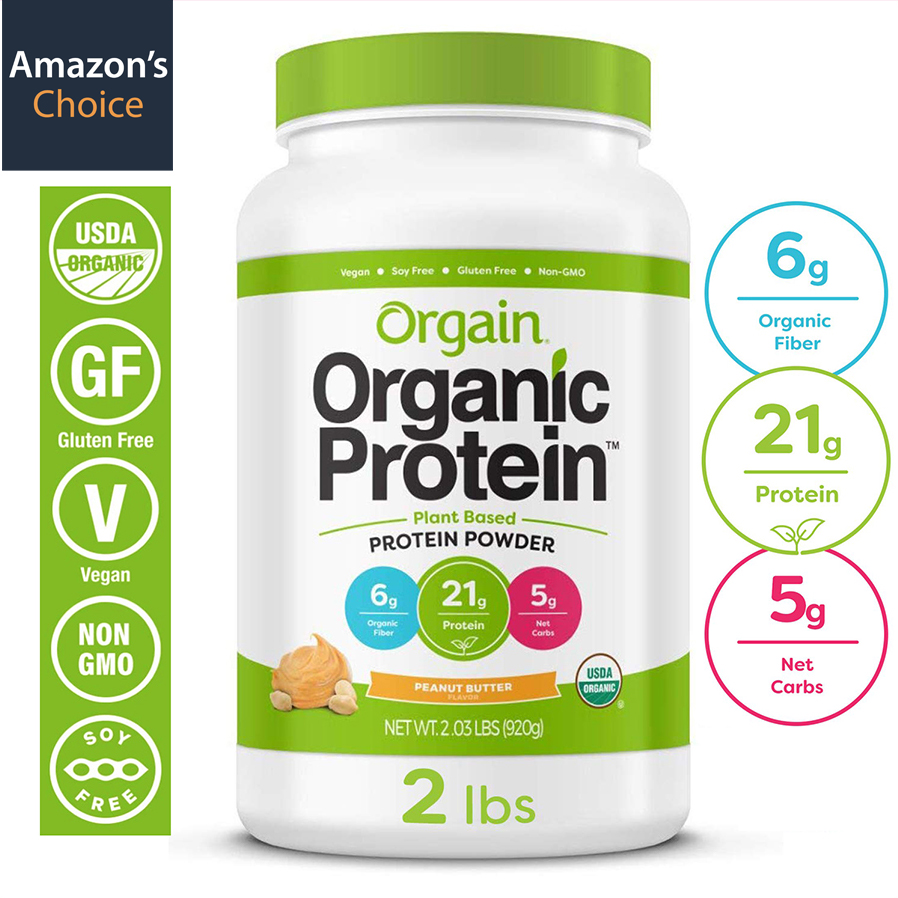[HCM]Bột Pha Orgain Organic Protein đạm hưu cơ thực vật Gym - Keto - Lowcarb Đủ các loại hương