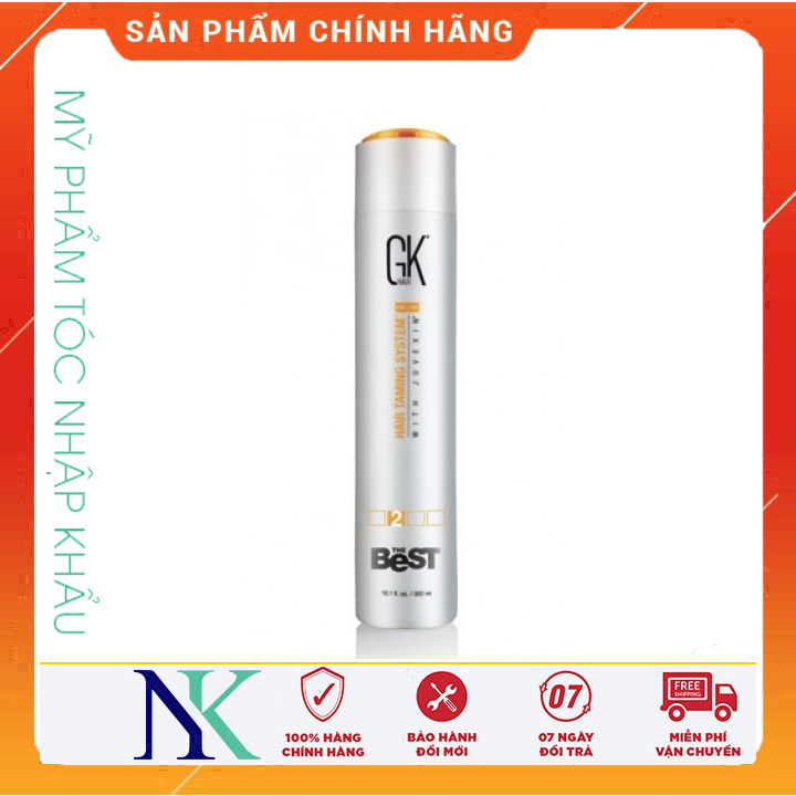Keratin Gk Hair Hấp Thẳng Mượt Làm Khỏe Tóc The Best 300Ml