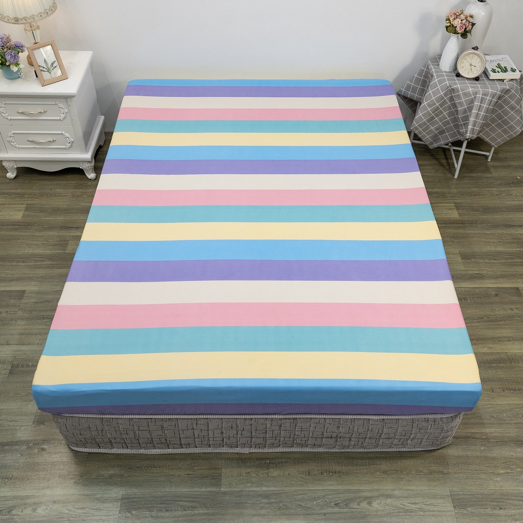 ✈Lẻ  Chiếc ga (nhiều mẫu lựa) 💖m2/m6/m8/2m💖 drap giường poly bọc đệm cute Nguyệt Ánh Bedding [thỏ cu