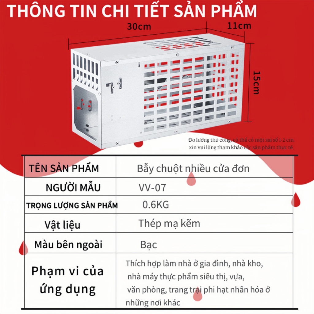 ⚡️COD⚡️MẠNH Dụng cụ bẫy chuột thông minh-Bộ dụng cụ bắt chuột đa năng- Bẫy chuột  thông minh không đ