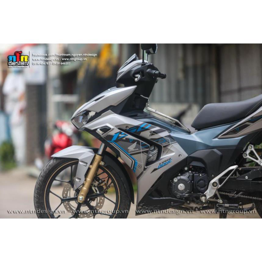 Tem rời Winner X V3 bạc xanh đen