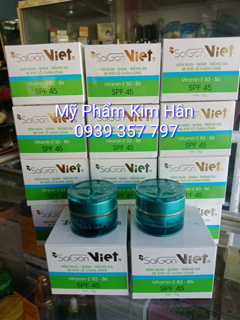 Kem Mụn Thâm Trắng Da Se Khít Lỗ Chân Lông Sài Gòn Việt.giá Bao Bì Mới Lên 149K Mới Sản Xuất 14_3_2021