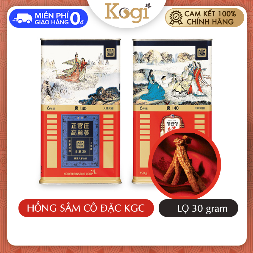 [Chính Hãng]Hồng Sâm Khô Hộp Thiếc 150G12Củ40Pcs 6 Năm Tuổi Hàn Quốc Kgc Kogi Ginseng - Hỗ Trợ Bồi Bổ Nguyên Khí Tăng Cường Sinh Lực Tăng Sự Tỉnh Táo.