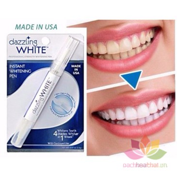 Bút Tẩy Trắng Răng Dazzling White - Nk Từ Usa Chiết Xuất Từ Các Thành Phần Lành Tính Chất Lượng Đảm Bảo An Toàn Cho Người Sử Dụng Cam Kết Như Mô Tả