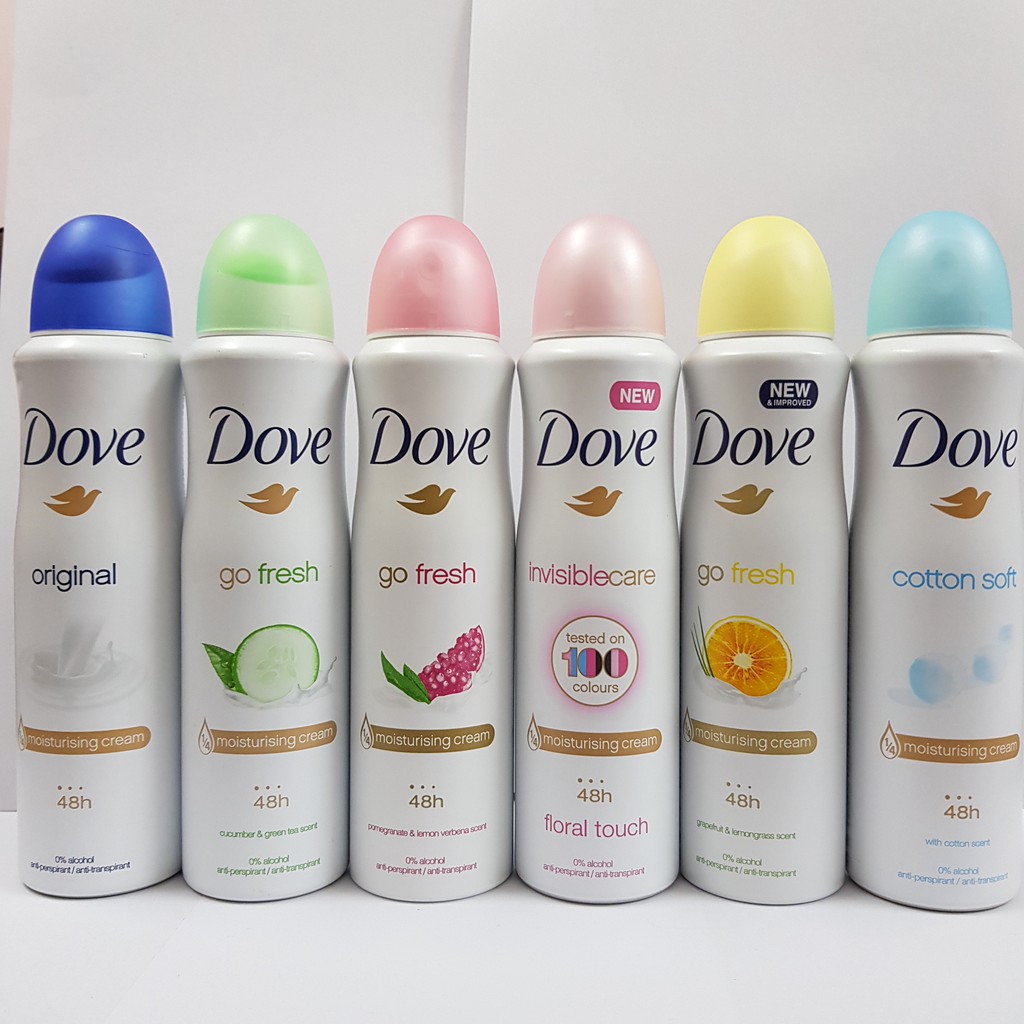 Xịt Thơm Body Dove Mỹ 150Ml.