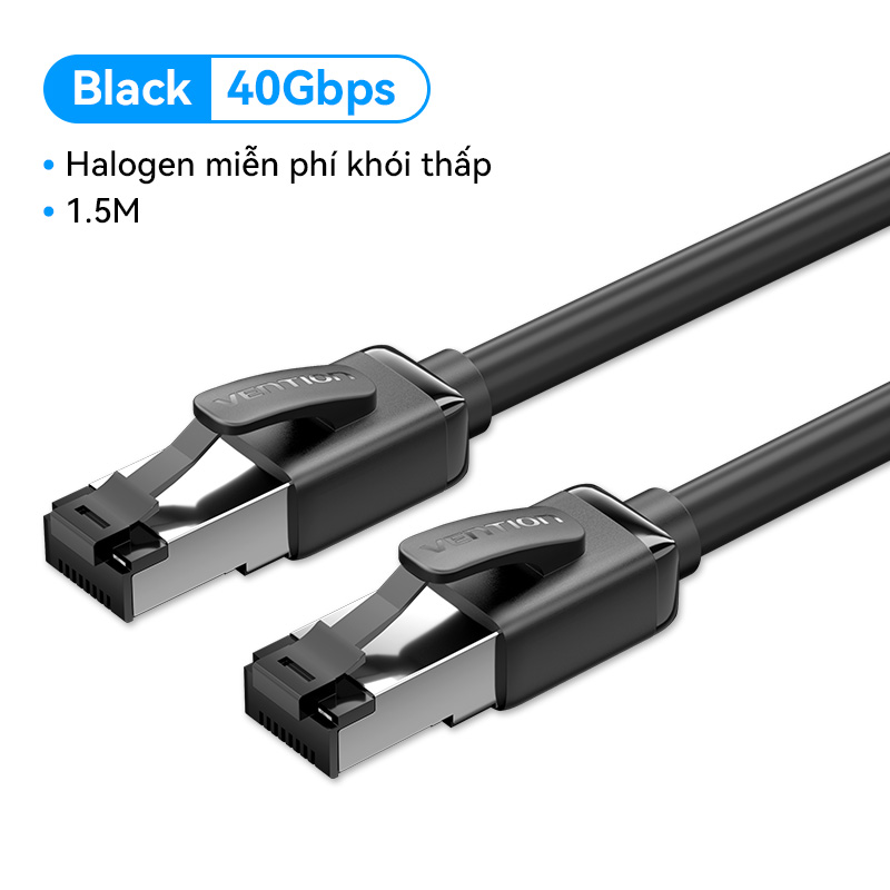 Vention cat8 cáp Ethernet SFTP cáp LAN 40gbps tốc độ cho PC Bộ định tuyến máy tính xách tay Modem ps