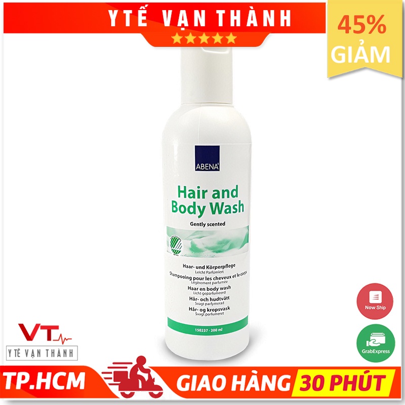 ✅ Dầu Gội Và Sữa Tắm Khô (Tắm Gội Khô): Abena - Vt0415 [ Y Tế Vạn Thành ]