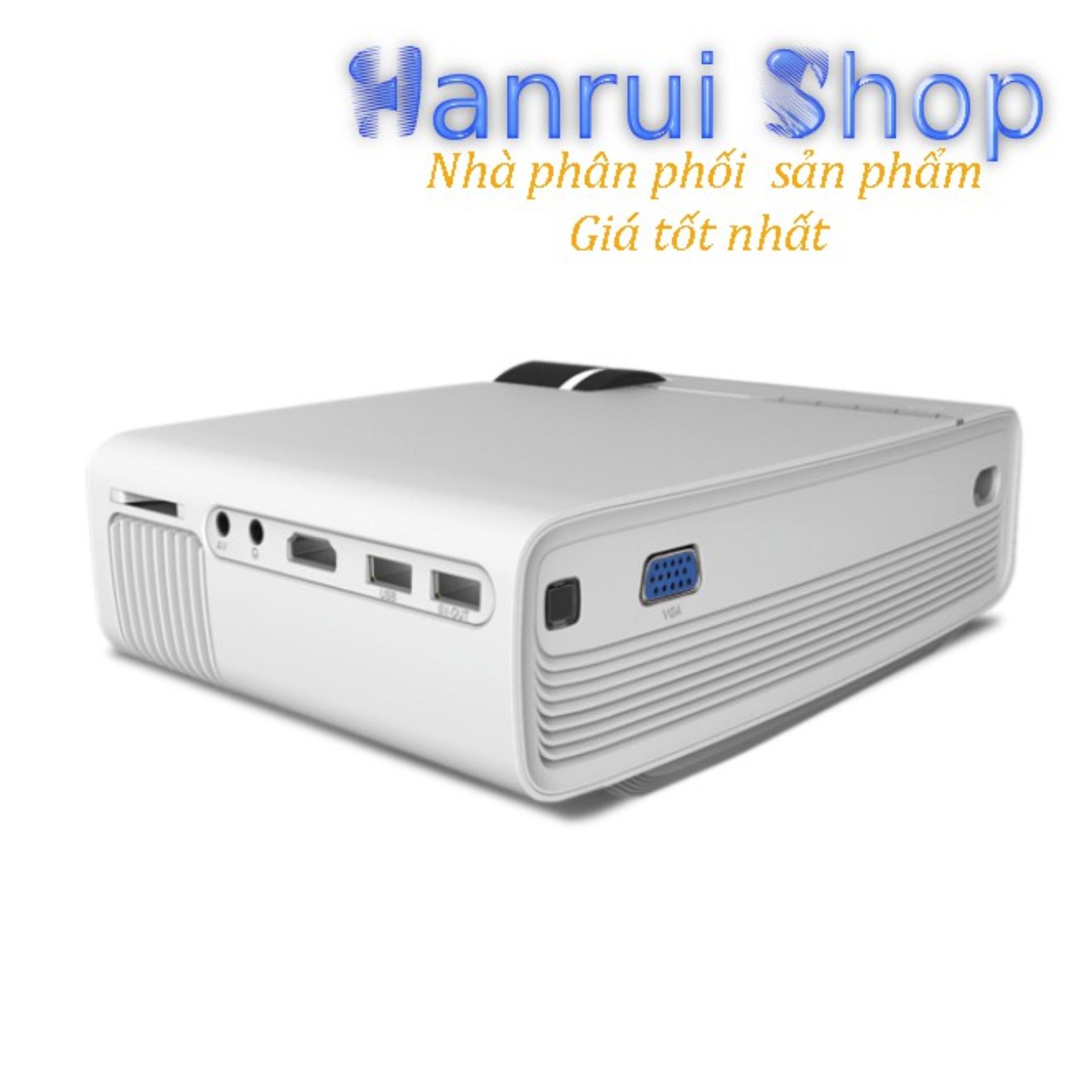 WorldMart Shop Máy chiếu mini gia đình YG 400 + Tặng màn chiếu 120 inch