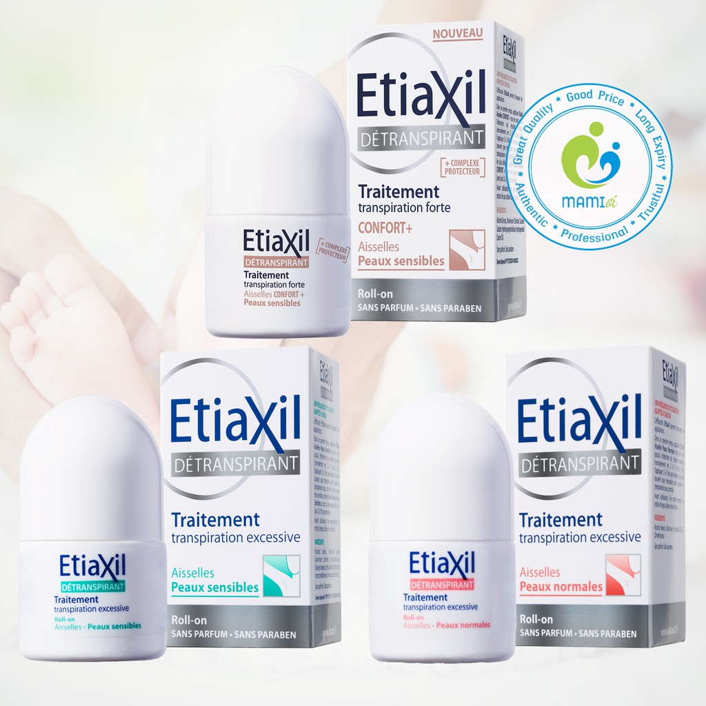 Etiaxil xanh lăn nách Da nhạy cảm Pháp (15ml)