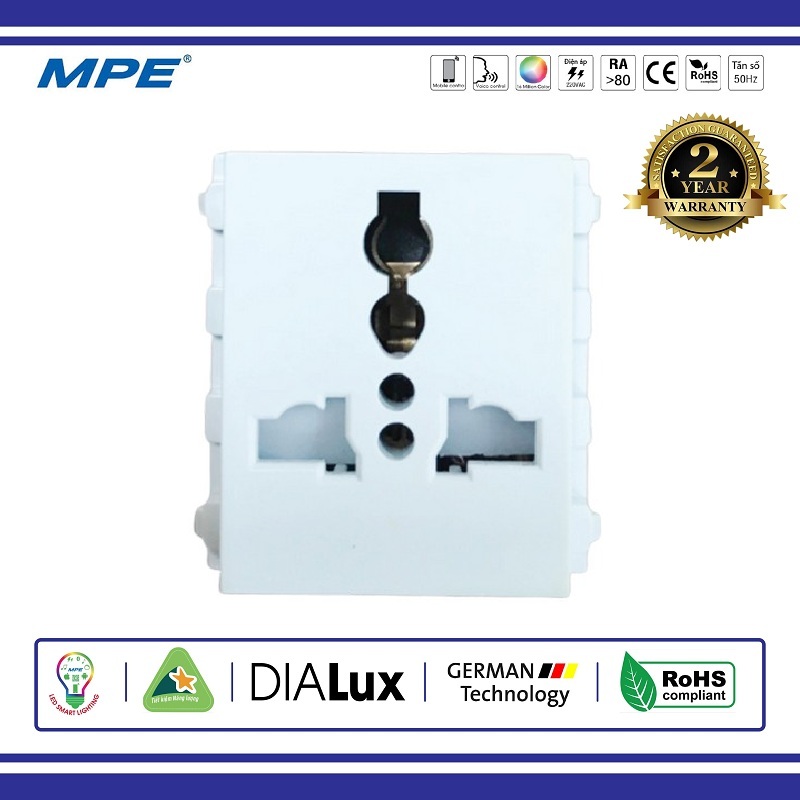 Ổ cắm đa năng vặn vít cỡ lớn MPE (A6UESM-2)