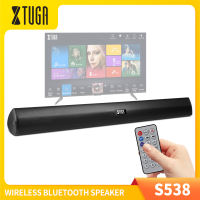 Xtuga S538 hệ thống âm thanh gia đình Karaoke Loa thanh Bluetooth không dây Với Bluetooth / USB / TF/FM/Đồng Trục/AUX/Điều Khiển Từ Xa 20W Âm Thanh thanh âm thanh Loa Cho TV thông minh Videoke PC Điện Thoại