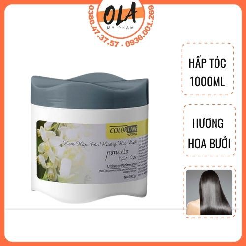 Kem Ủ Hấp Tóc Hương Hoa Bưởi 1000Gam - Hàng Việt Nam An Toàn - Mỹ Phẩm Ola