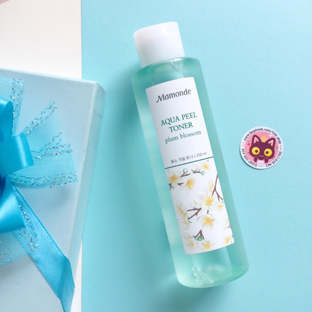 [HCM]Nước cân bằng dưỡng ẩm loại bỏ t/b chết bụi bẩn trên da Mamonde Aqua Peel Toner