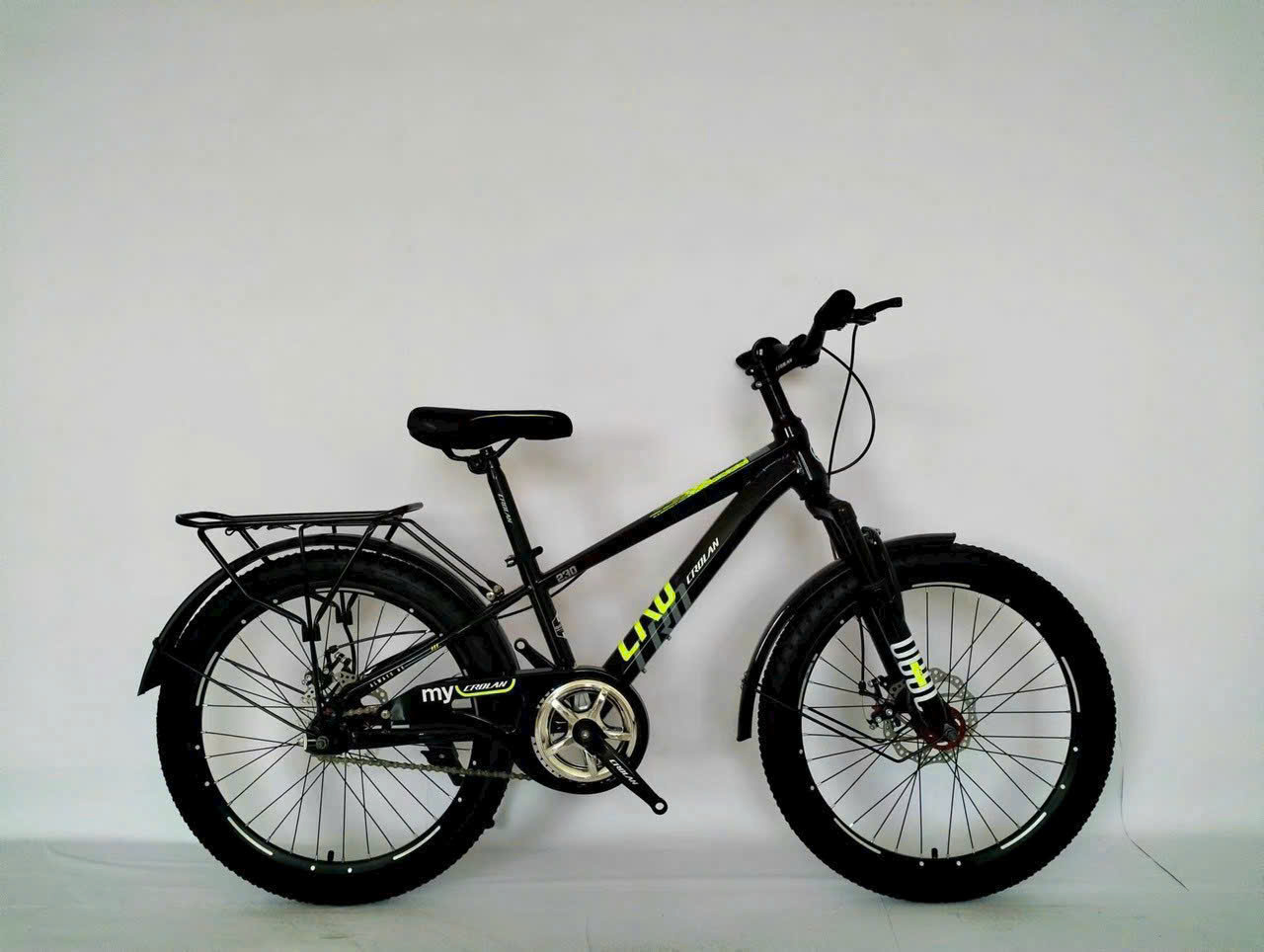 Xe đạp địa hình CROLAN  2 size 20/22 inch  full phụ kiện khung thép sơn tĩnh điện bánh nhôm an toàn 