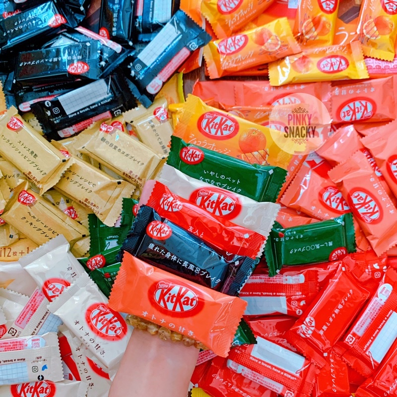 BÁNH KITKAT MIX TỪ 5 ĐẾN 10 VỊ