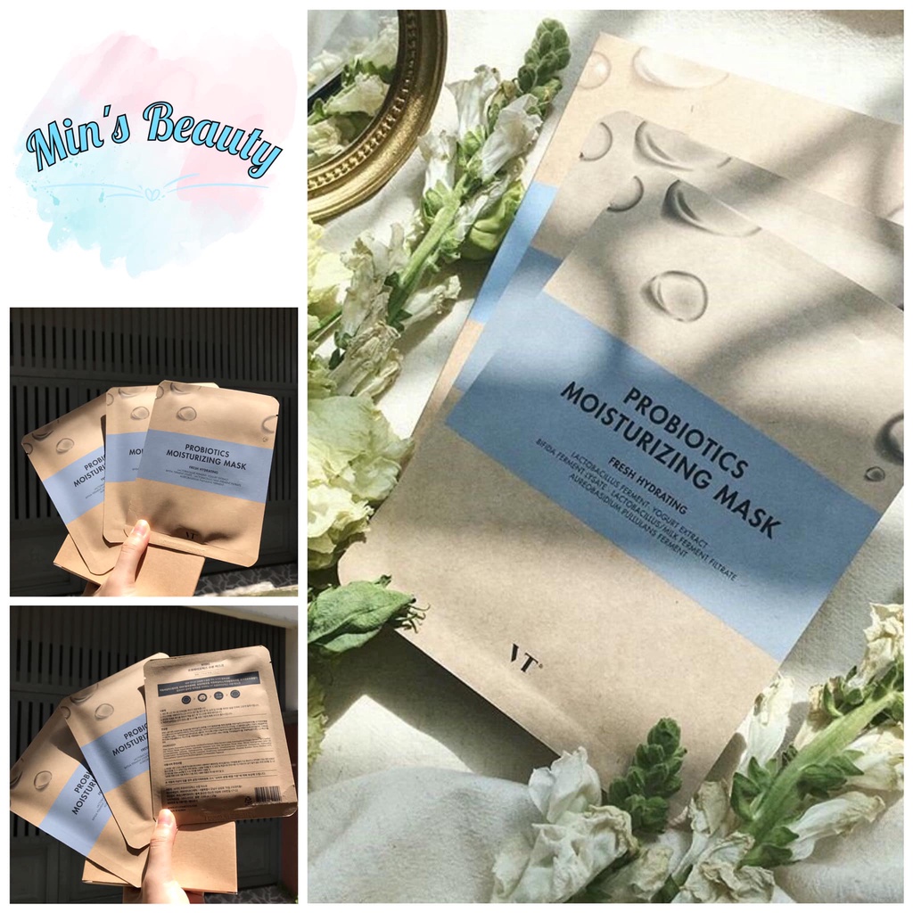 Mặt nạ dưỡng ẩm VT Probiotics Moisturizing Mask